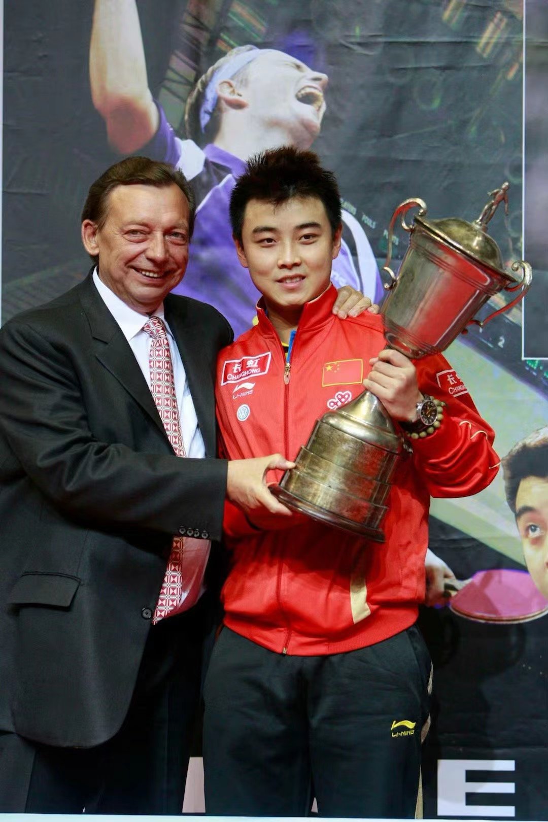 德国乒乓球队逆转奥地利乒乓球队，王皓送出助攻